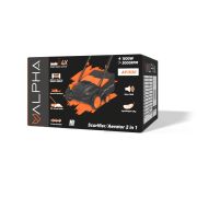 Електрически скарификатор и аератор за тревни площи, ALPHA LAWN, 1500W, ширина 32см, кош 30л