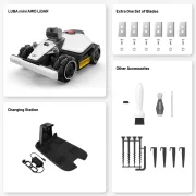 Роботизирана косачка за трева, Luba Mini LiDAR, 4x4, без периметърен кабел