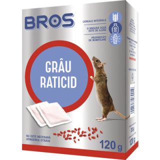 Гранули против мишки и плъхове, 120гр, BROS
