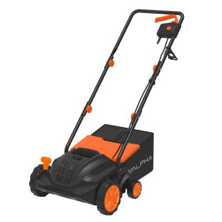 Електрически скарификатор и аератор за тревни площи, ALPHA LAWN, 1500W, ширина 32см, кош 30л