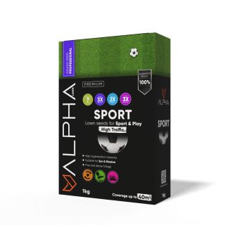Семена за слънчеста или сенчеста тревна площ Alpha Sport 1 кг