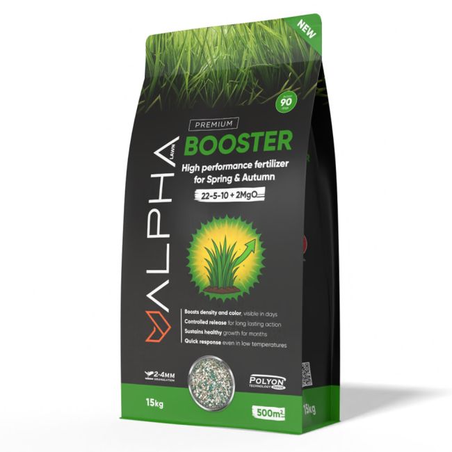 Тор за тревни площи Пролет/Есен Alpha Booster 15 кг