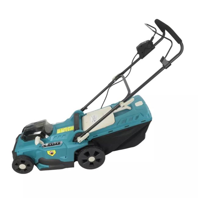 Косачка за трева, Dedra, Акумулатор 2x18V, ширина 43 см, кош 50л, скорост 2900RPM, SAS+ALL